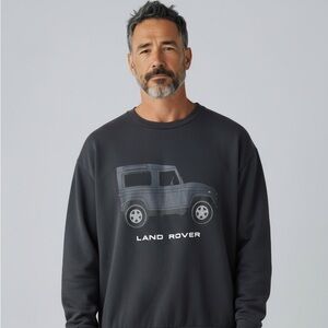 PacSun Range Rover Black Graphic Sweatshirt Size L
